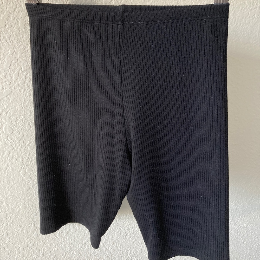 Ozma stretch short/ tencel rib